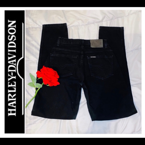 Harley-Davidson Denim - Harley-Davidson Classic Black Jeans sz 4L